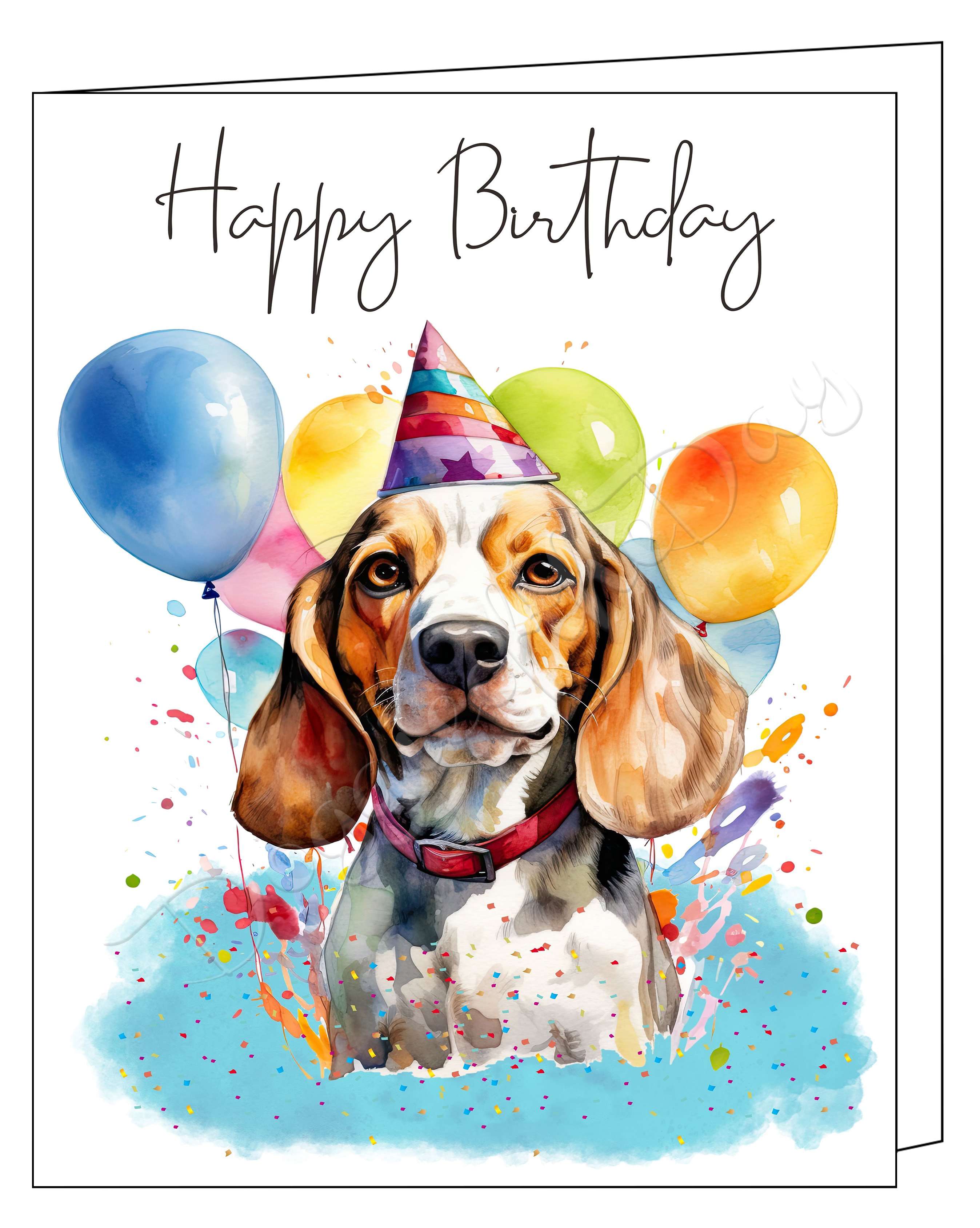 Dogs Birthday Greeting Cards and Note Cards with Envelopes NWT