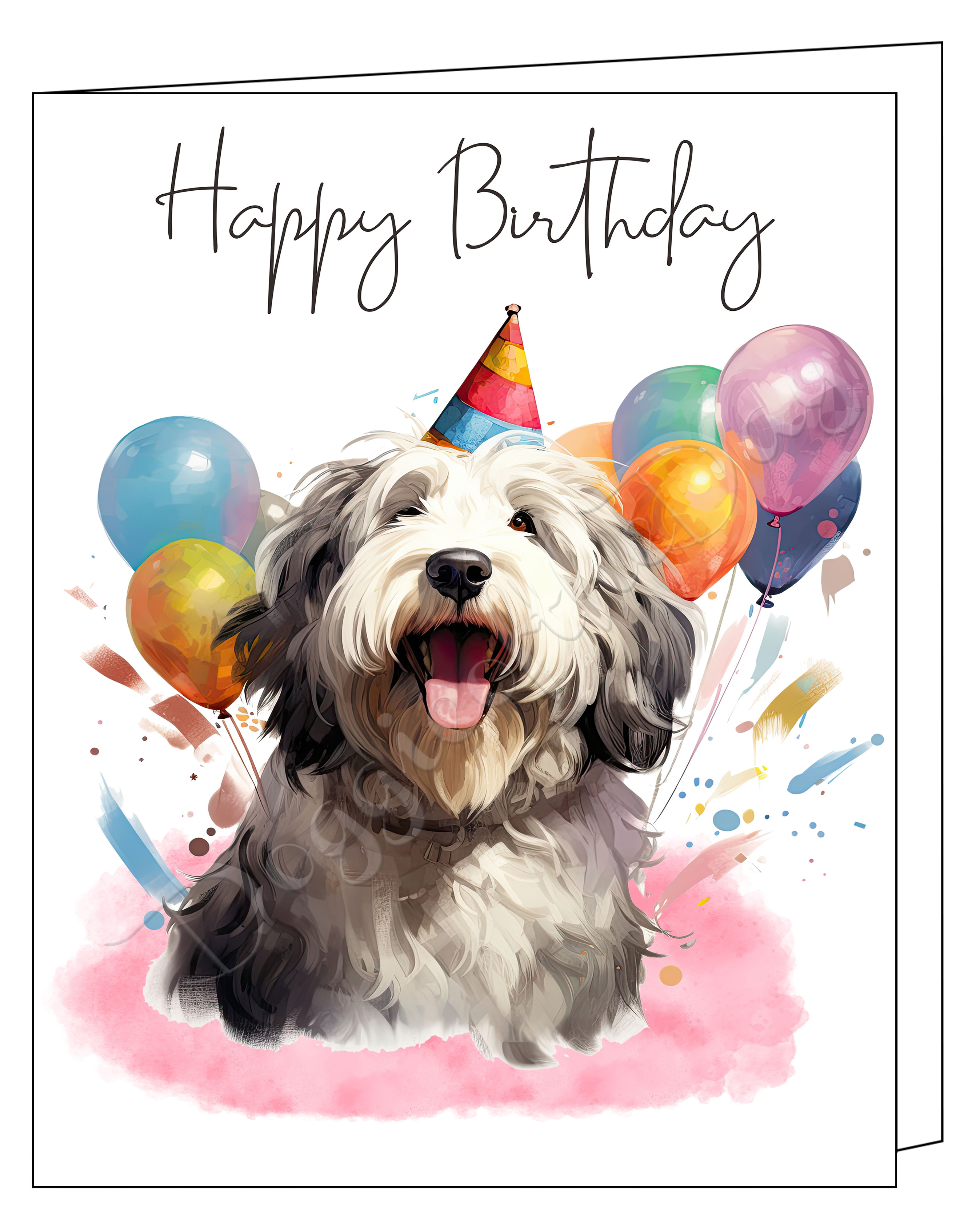 Adorable Dog Birthday Greeting Cards – Pack with Envelopes for Pet Lovers NWT