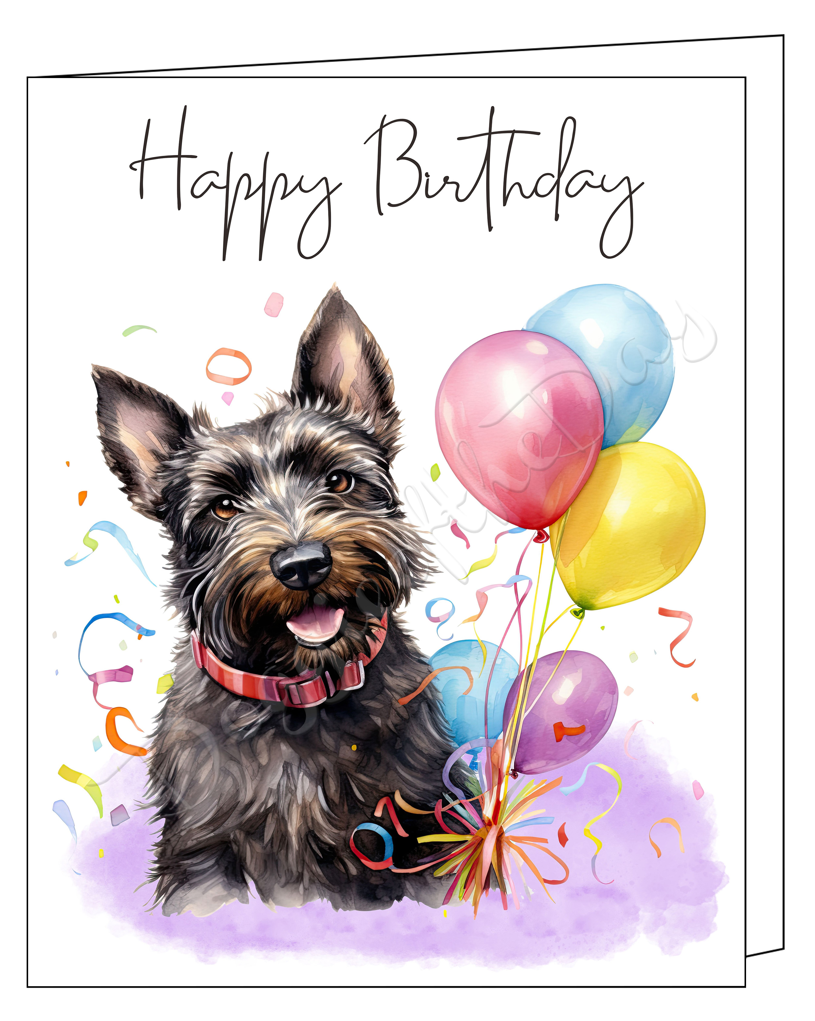 Dog-Themed Birthday Greeting & Note Cards – Perfect for Pet Lovers NWT