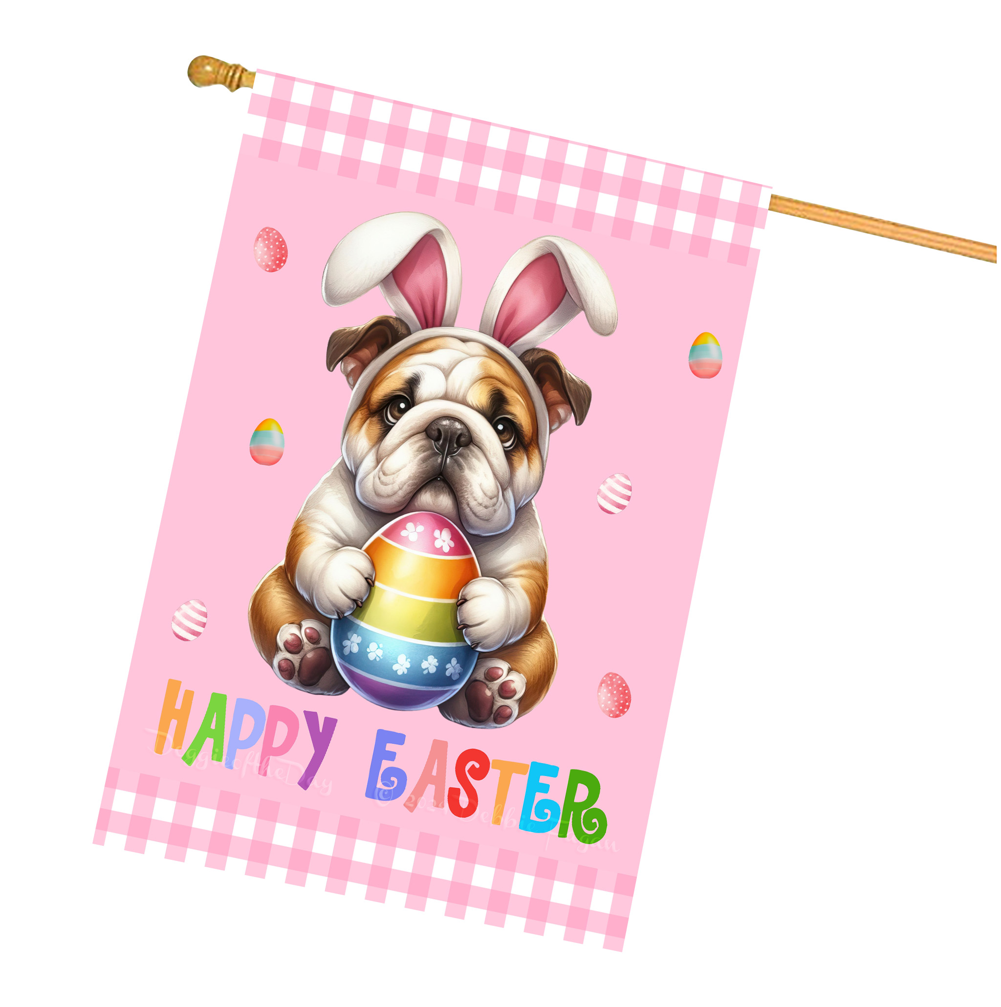 Ostern Hundehaus Flagge doppelseitig 28""x40"" viele Designs neu mit Etikett - Bild 10 von 32