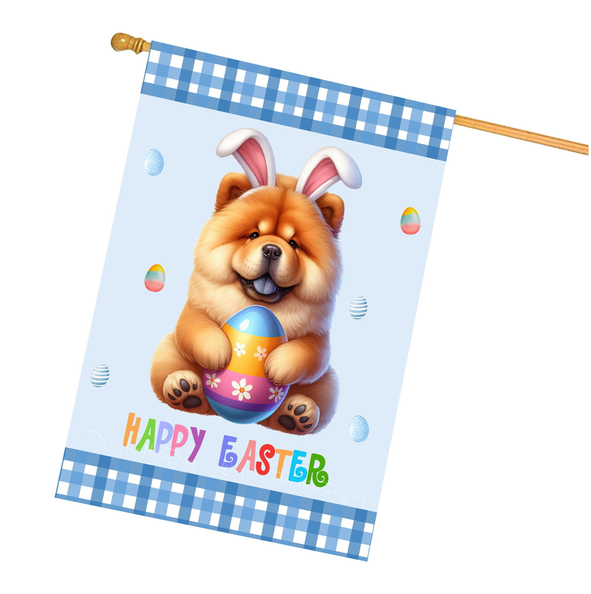Ostern Hundehaus Flagge doppelseitig 28""x40"" viele Designs neu mit Etikett - Bild 12 von 32