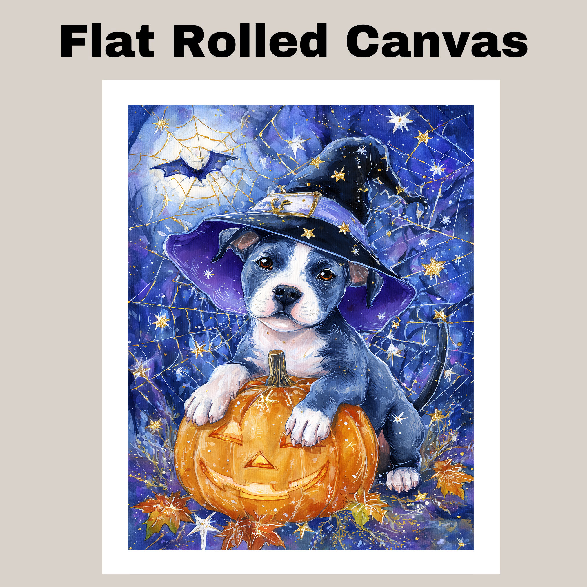 Pitbull Fall Dog Gifts for Autumn Thanksgiving Decor for Dog Lover’s Bedroom