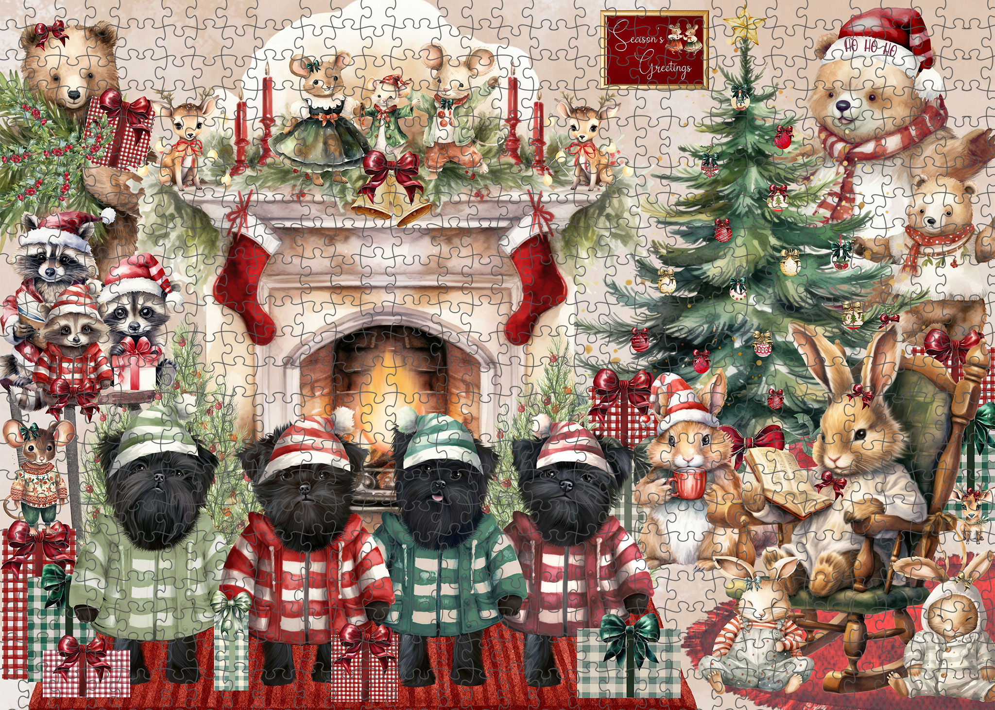 Affenpinscher Jigsaw Puzzle for Adults Interlocking Games Christmas Dog Gift NWT - Picture 51 of 53